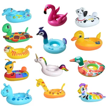 Vaikų Baseinas Plaukti Dinozaurų Plaukti Žiedas Pripučiami Flamingo Plaukimo Ratas Pripučiamas Žaidimai Vaikams Baseinas Žaislai Vienaragis Undinė