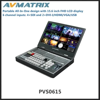 Avmatrix PVS0615 PVS0615U PVS0613 PVS0613U PVS0403U Video Switcher Multi-Formato Video Switcher Live Studija Streamer