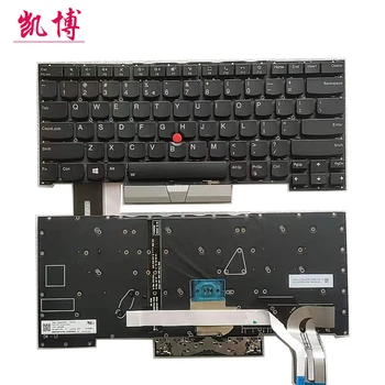Nauja USI Išdėstymą Originali Lenovo Thinkpad E480 T480S L480 T490 E490 T495 L380 L390 Jogos L490 P43s Apšvietimas Nešiojamojo kompiuterio Klaviatūra