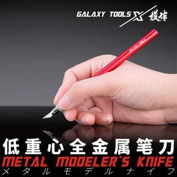 Galaxy Įrankiai T09A17-22 Rankinį Metalo Modeliuotojas, tai Peiliu Įstrižai Modeliuotojas, tai Penknife už Gundam Įrankiai Hobis, DIY