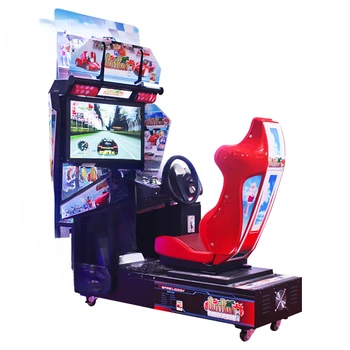 Aplenkti Moneta Valdomi Automobilių Lenktynių Simuliatorius Vaizdo Arcade Žaidimas Žaidimas Zona