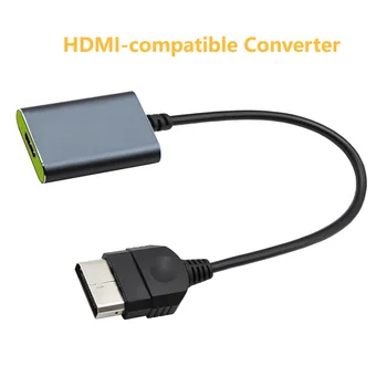 HDMI suderinamus Konverteris Plug and Play Palaikymas 480P 720P, 1080i Aukštos raiškos Žaidimų Konverteris, skirtas 