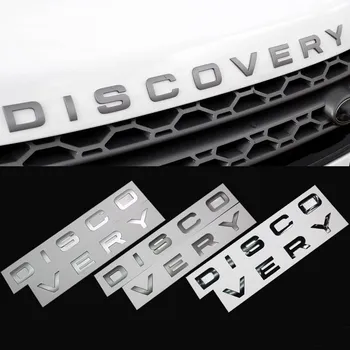 ABS Raidžių Discovery Priekinis Dangtis Ženklelis Emblema Dangtelis Galinis Kamieno Logotipo Lipdukas, Decal Žemės Range Rover Automobilių Optikos Reikmenys