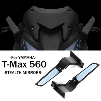 TMAX 560 Motociklų Aksesuarai, Veidrodžiai Yamaha T-MAX560 T MAX 560 Slaptas Veidrodėliai Sporto Winglets Reguliuojami Veidrodėliai