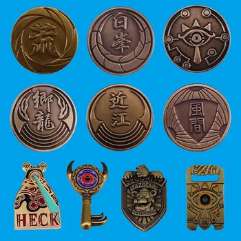 Japonija Kyodo kai Žaidimas Emalio Pin Yakuza Organizacijos Logotipas Sagė Metalo Ženklelis, Papuošalai, Aksesuarai, Papuošti Gerbėjų Dovana