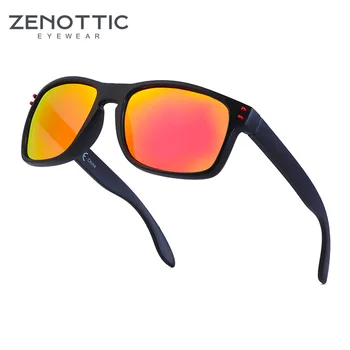 ZENOTTIC Prekės ženklo Dizainas Poliarizuoti Akiniai nuo saulės Unisex 2022 2023 Aikštėje Madinga Vairavimo UV400 Akiniai nuo Saulės Akiniai Atspalvių