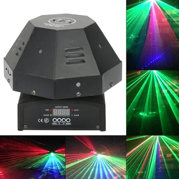 RGB Spalvų Etape Lazerio Šviesą, KTV Baras dmx512 lazerio poveikis juda šviesos žibintas