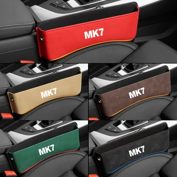 Automobilių Sėdynės Skirtumas Organizatorius Pusėje Krepšys Rezervuota Įkrovimo Kabelis Skylę Volkswagen MK7 auto Daugiafunkcį Įskilimų Saugojimo Dėžutė