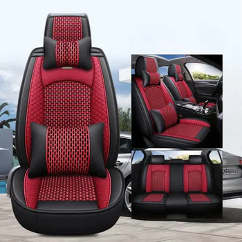 Geros kokybės! Pilnas komplektas, automobilių sėdynių užvalkalai už Mazda 3 2019-2009 kvėpuojantis patogus, patvarus ekologinio sėdynės pagalvėlės,Nemokamas pristatymas