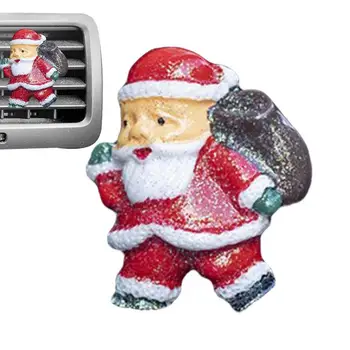 Ventiliacijos Įrašus, Automobilių Priedai, Automobilių Oro Gaiviklis, Difuzorius Kalėdų Dekoro Sukurti Kalėdinės Nuotaikos Mielas Santa Claus Derva