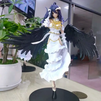 30cm Kdcolle Overlord Albedo Sparno Anime Pav Seksuali Mergina Veiksmų Skaičius, Statula Lėlės Modelio Kolekcines Darbalaukio Ornamentu Žaislas Dovanos
