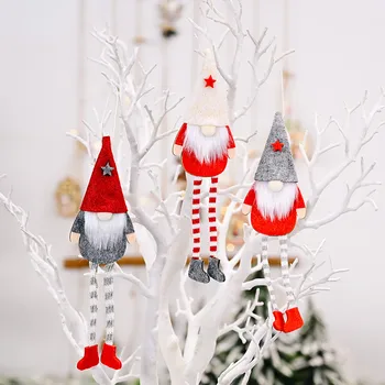 Kalėdų Beveidis Lėlės, Papuošalai Kalėdų Eglučių Girliandos Santa Claus Sniego Dovana Medžio Žaislas, Lėlė Pakabinti Papuošalai