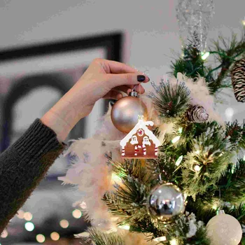 Dekoro Kalėdų Medžio Apdaila Kabinti Meduoliai Su Imbiero Priedais Namai Ornamentu Kalėdų Papuošalai Akrilo