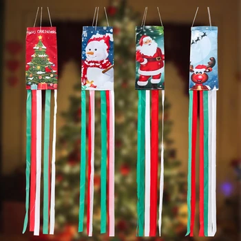 Kalėdų Vėjo Vėliavos Kabo Pakabukas Kalėdų Medžio Durys Reklama Kalėdinė Dekoracija 2023 Namų Navidad Natl Dovana Naujųjų Metų 2024