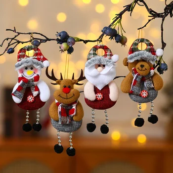Linksmų Kalėdų Namų Pakabučiai Navidad Kalėdų Eglučių Papuošalai Kabinti Lėlės Amatų Dekoro Tiekėjas Vaikų Dovanų