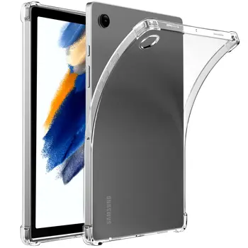 Ultra Plonas Skaidrus Case For Samsung Galaxy Tab A8 10.5 SM-X200 205 2021 2022 Minkštas Silikoninis Apsauginis Dangtelis Screen Protector
