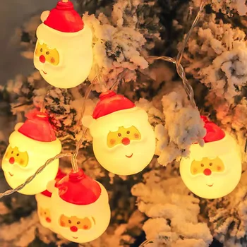 3M 20LED Kalėdų Dekoratyvinės Šviesos String Kalėdų Eglutė LED Vyresnio amžiaus Sniego Dekoratyviniai Reikmenys Baterija Lauke Maitinimo šaltinis