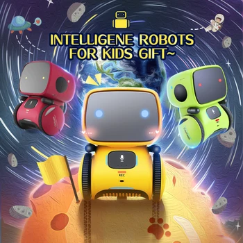 Mielas Žaislas Roboto Balsu Interaktyvus Robotas Žaislas Protingas Robotas Vaikams Šokių Balso Komandą, Touch Control Žaislai, Gimtadienio Dovanos