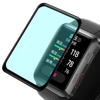 Aišku, Ekrano Apsauginė Plėvelė Huawei D ŽIŪRĖTI Burbuliukų prisilietimams Jautrus HD Skaidrus Smartwatch Ekrano Apsaugos Plėvelė 3D
