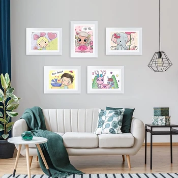 Vaikų Meno Projektus Vaikų Meno Rėmai Mediniai Permainingi Nuotraukos Rodymas Meno Kūrinius Vaikams Projektų Home Office Picture Display