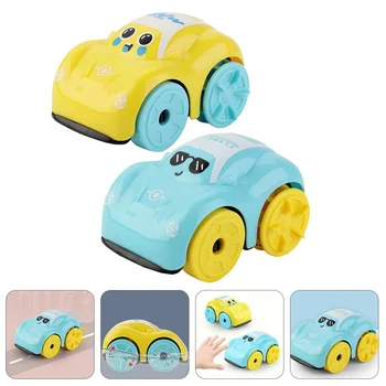 2 Vnt. Vaikiškų Žaislų Prisukamas Automobilio Mini Sunkvežimis Subtilus Dušo Vaikai Nešiojami Vėjo Kūdikių