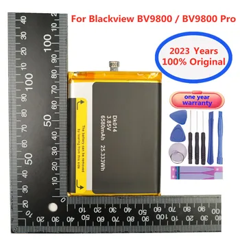 2023 Originalą Blackview BV9800 / BV9800 Pro BV9800Pro Baterija 6580mAh Ilgas budėjimo laikas DK014 Išmaniųjų Telefonų Baterijos Sandėlyje