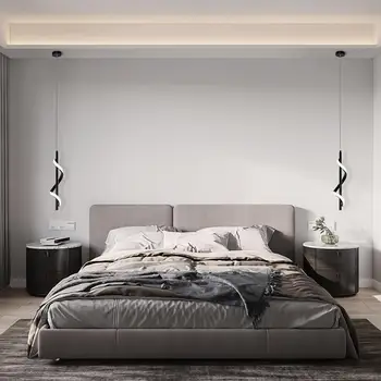 Šiaurės LED vidinis Kabo Šviesa - Šiuolaikinės Šviestuvo Lempa Gyvenamasis Kambarys, Miegamasis ir Koridorius